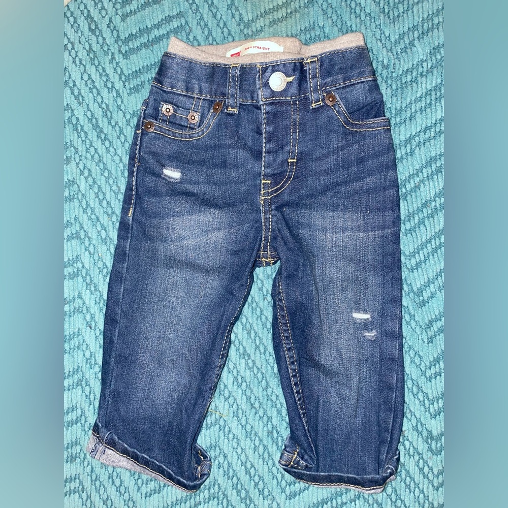 Levi’s baby boys’ 514 straight stretch pull-on pants